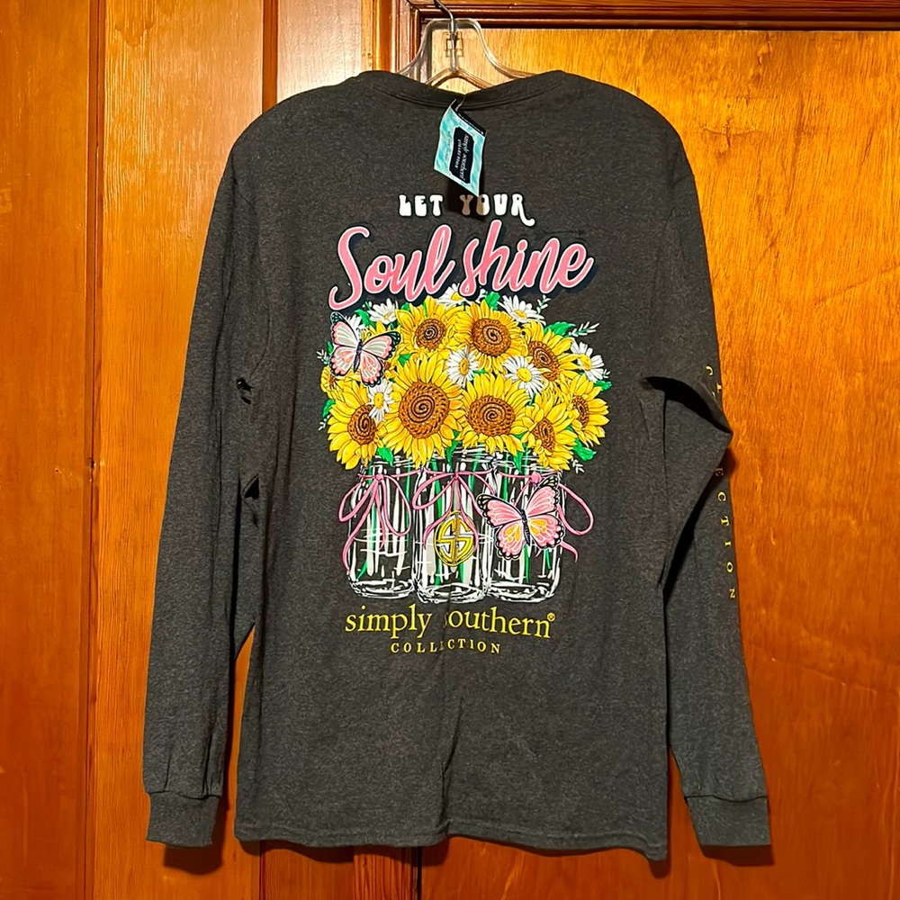 Simply Southern long sleeve medium t-shirt